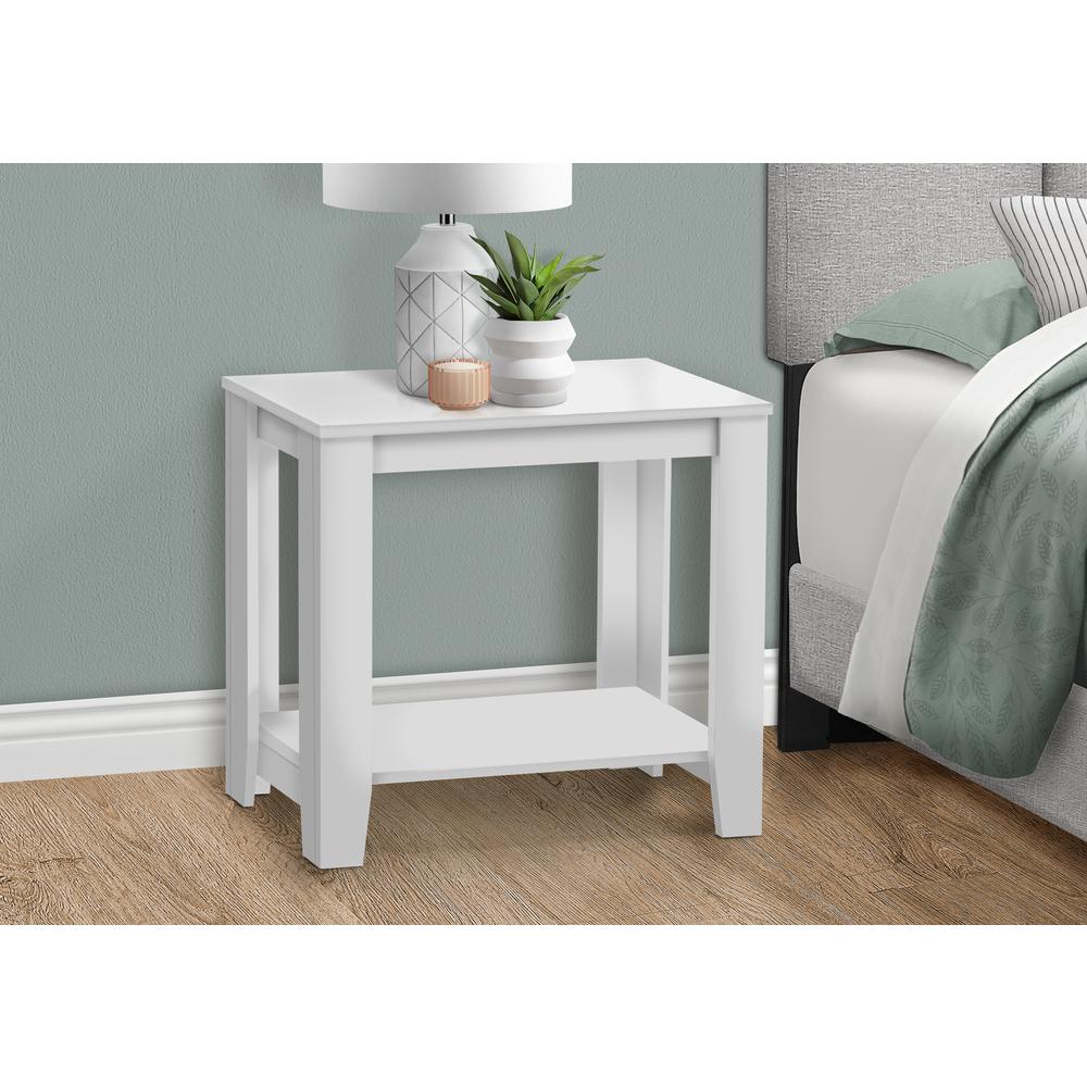 Gradisca - Accent Table Side End Nightstand Lamp Living Room Bedroom White