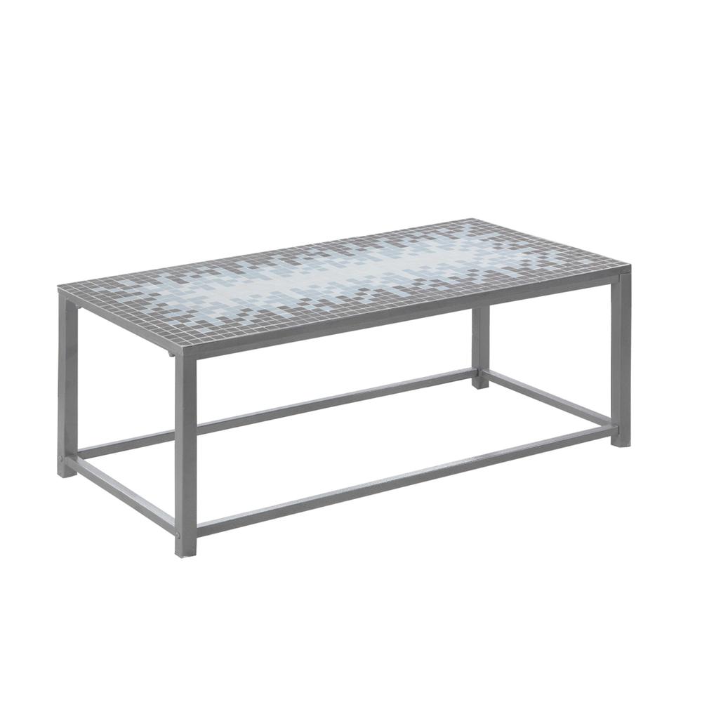 Alinia - Coffee Table Accent Cocktail Rectangular Living Room 42" L Blue