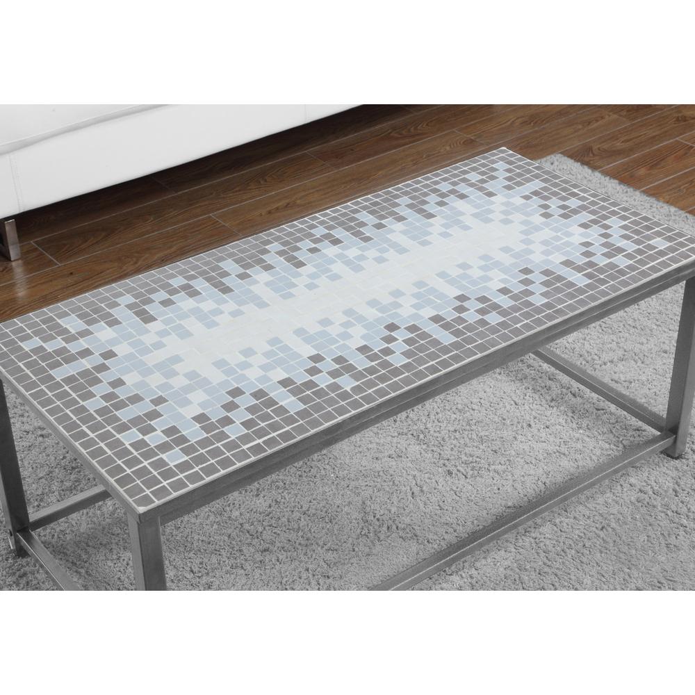 Alinia - Coffee Table Accent Cocktail Rectangular Living Room 42" L Blue
