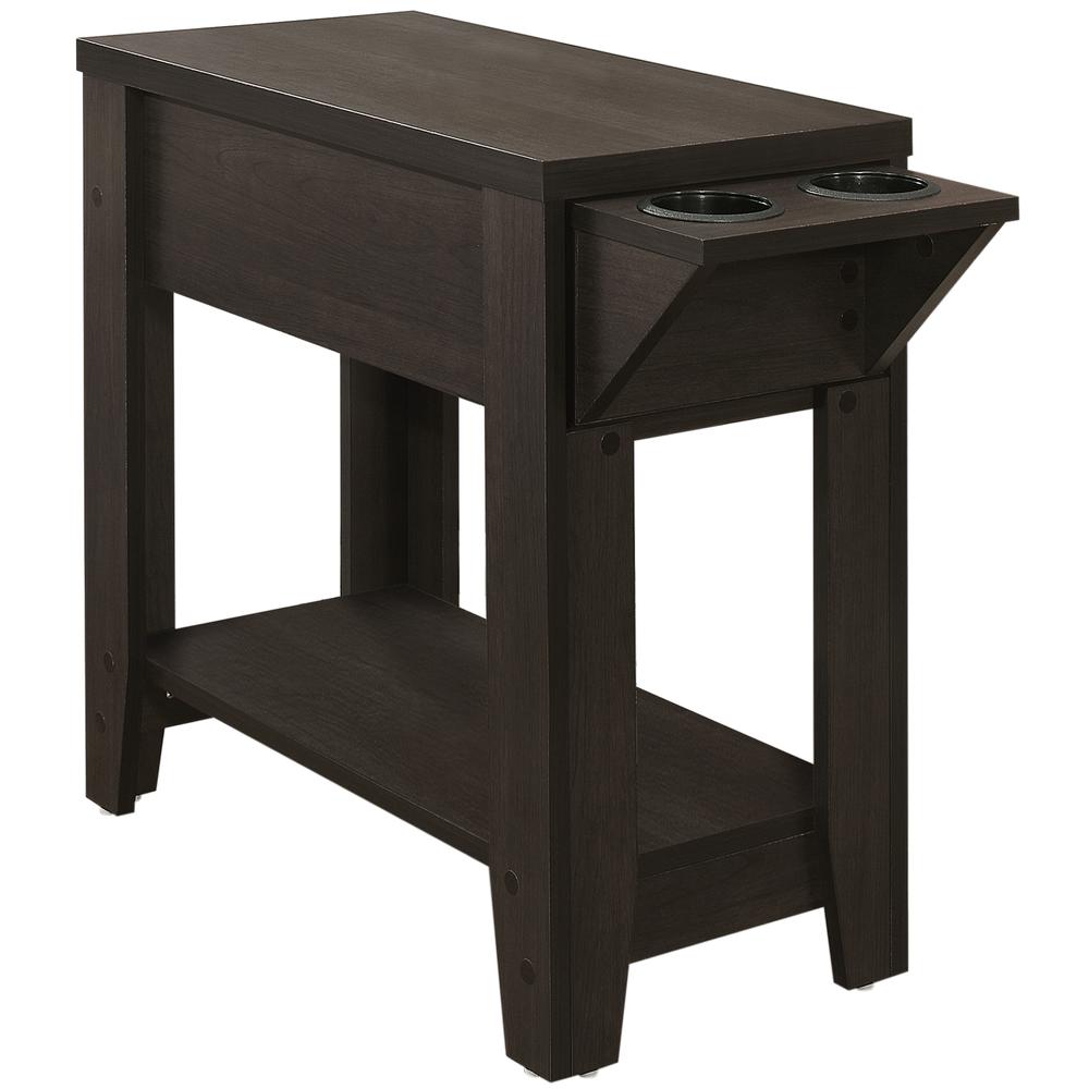 Kirchem - Accent Table Side End Storage Lamp Living Room Bedroom Brown