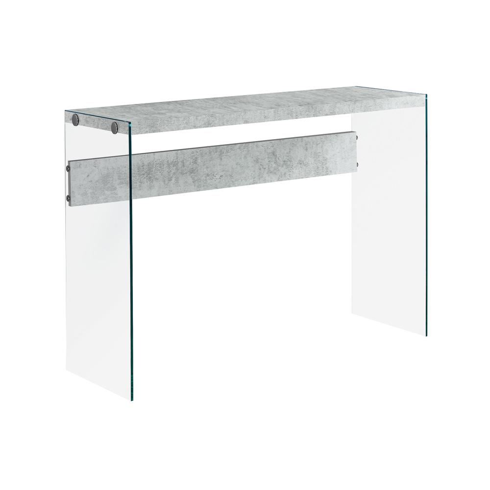 Edna - Accent Table Console Entryway Narrow Sofa Living Room Bedroom Grey