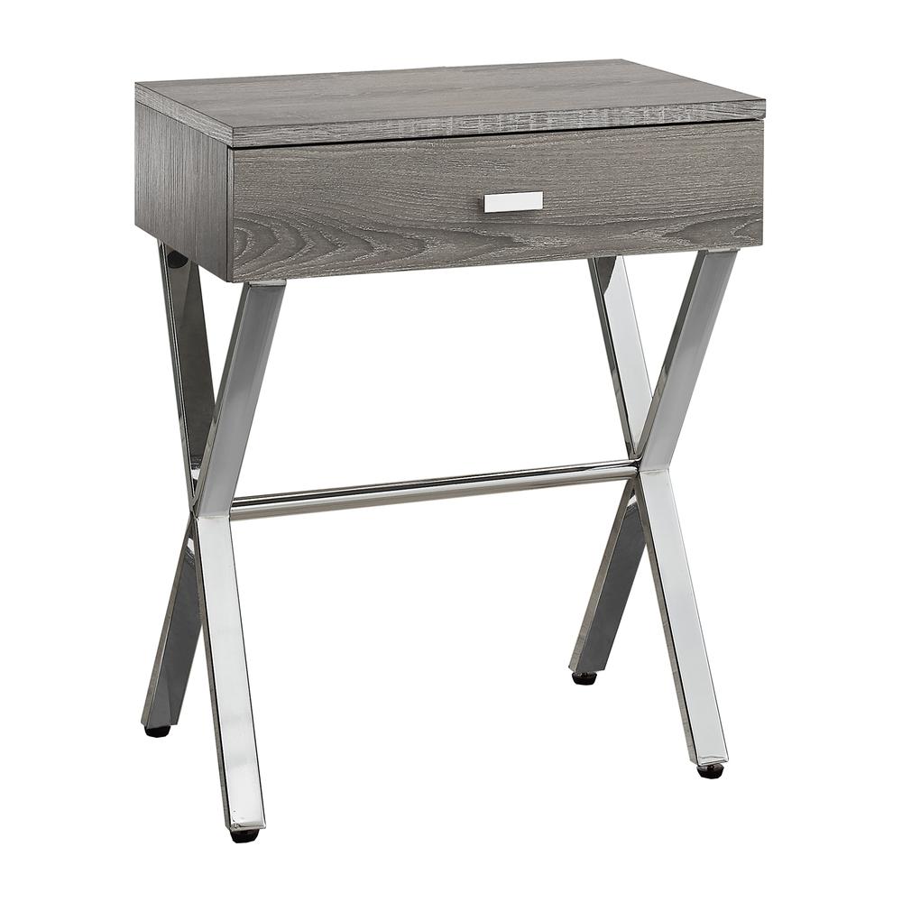 Herzen - Accent Table Side End Nightstand Lamp Storage Drawer Living Room