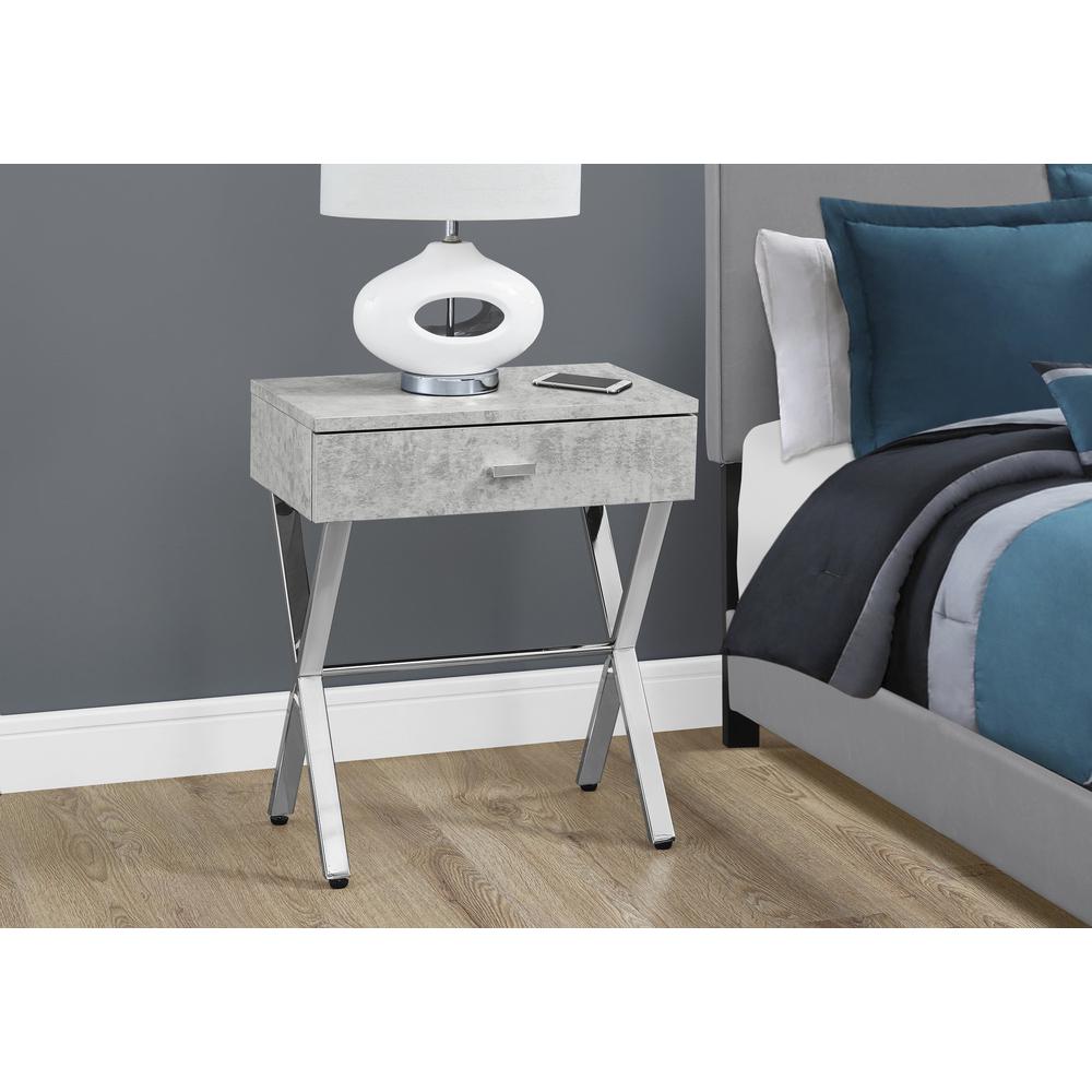 Annabelle - Accent Table Side End Nightstand Lamp Storage Drawer Living Room