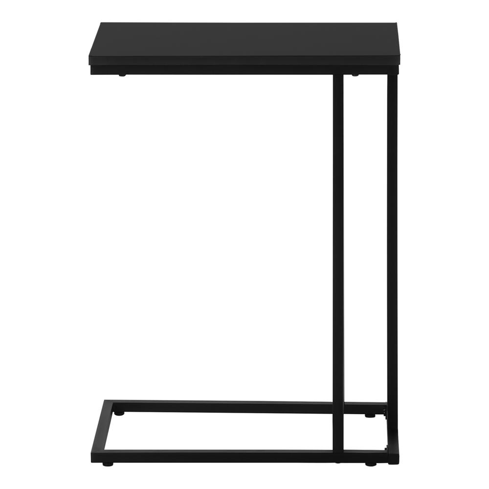 Penny - Accent Table C-shaped End Side Snack Living Room Bedroom Black