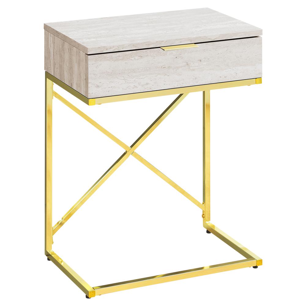 Valencia - Accent Table Side End Nightstand Lamp Storage Drawer Living Room