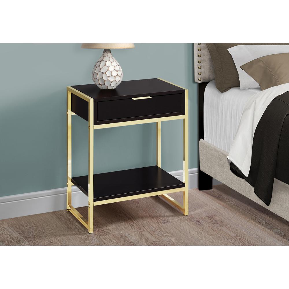 Payton - Accent Table Side End Nightstand Lamp Storage Drawer Living Room