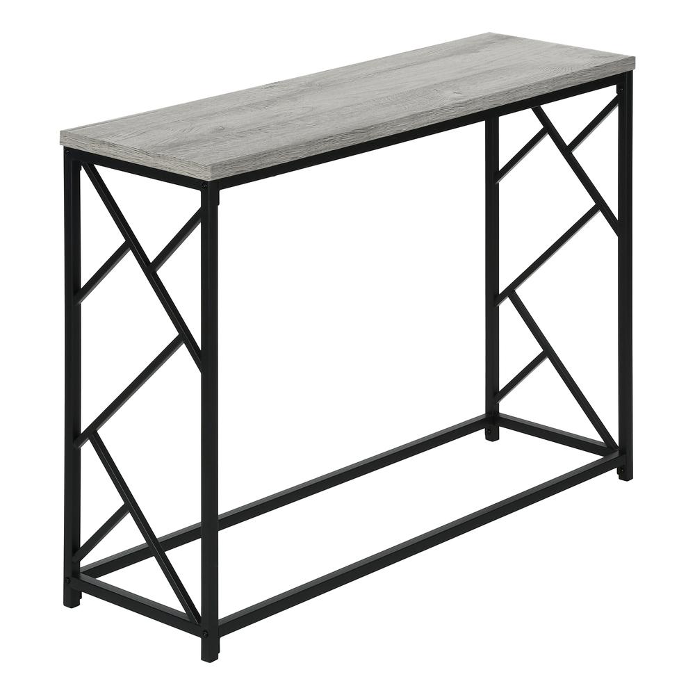 Lorelle - Accent Table Console Entryway Narrow Sofa Living Room Bedroom Grey