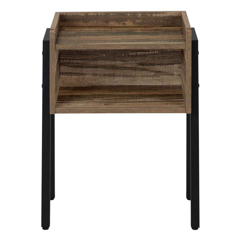 Pascha - Accent Table Side End Nightstand Lamp Living Room Bedroom Brown