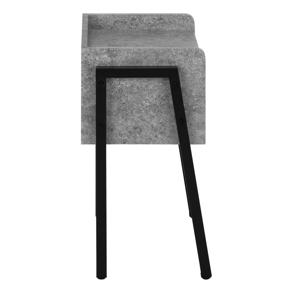Darcell - Accent Table Side End Nightstand Lamp Living Room Bedroom Grey