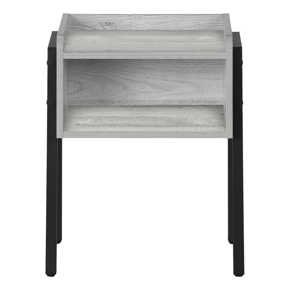 Cyprien - Accent Table Side End Nightstand Lamp Living Room Bedroom Grey