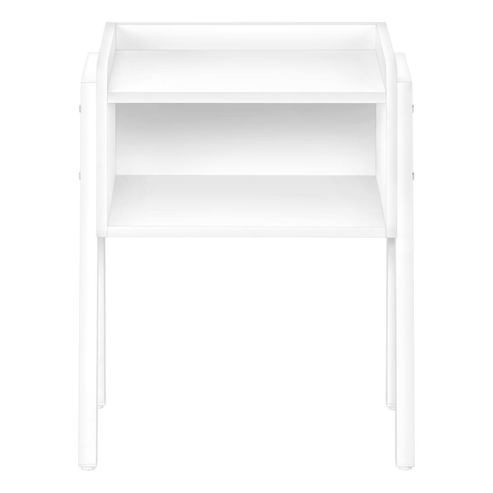 Ariella - Accent Table Side End Nightstand Lamp Living Room Bedroom White