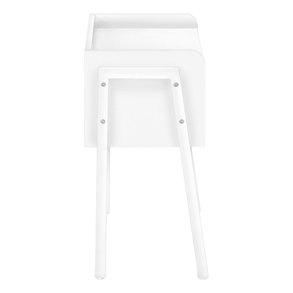 Ariella - Accent Table Side End Nightstand Lamp Living Room Bedroom White