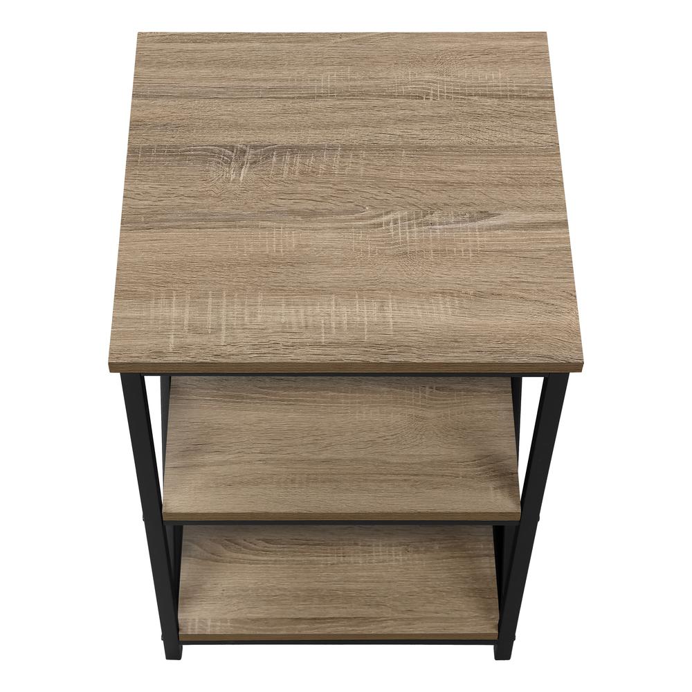 Hansel - Accent Table Side End Nightstand Lamp Living Room Bedroom Brown