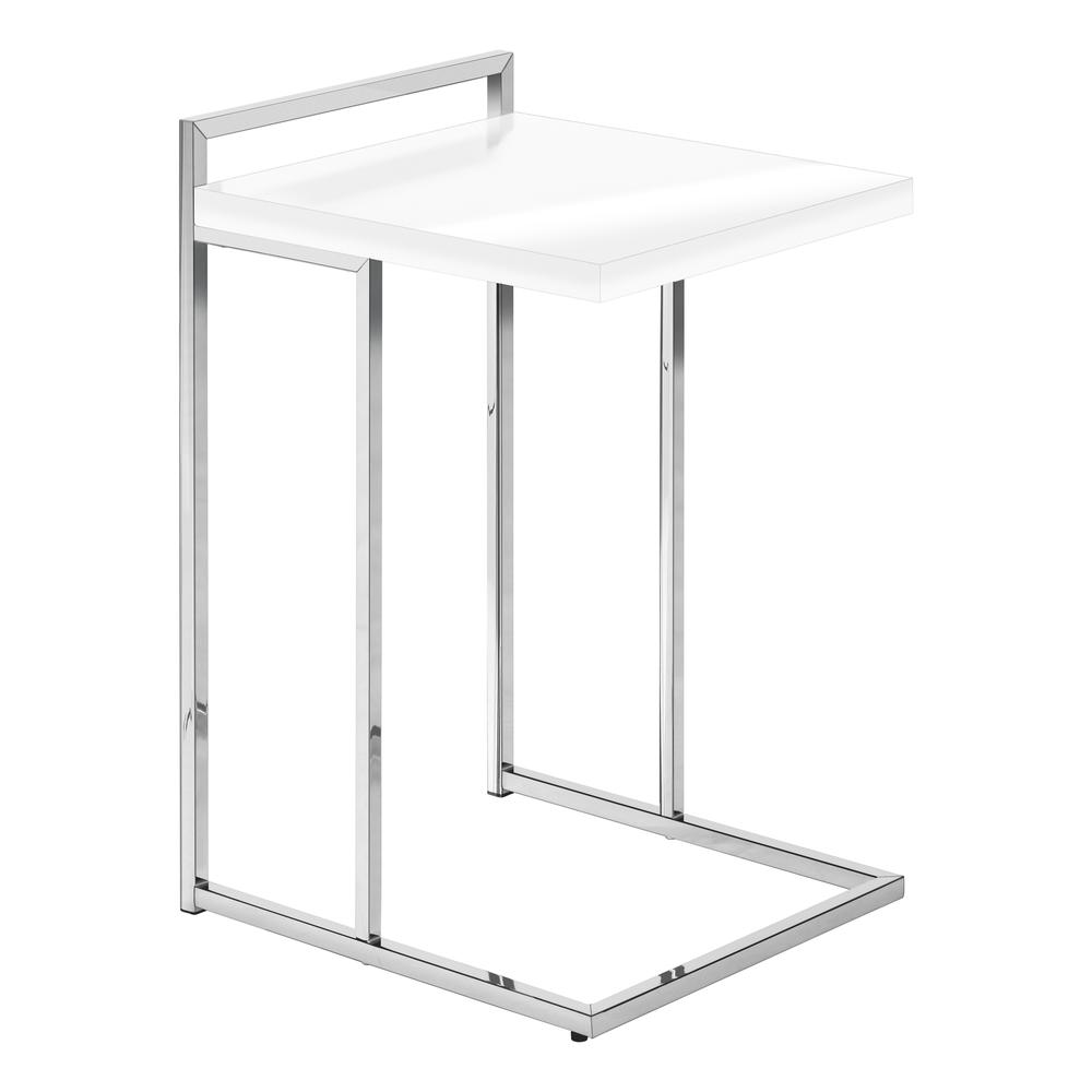 Cassiopeia - Accent Table C-shaped End Side Snack Living Room Bedroom Glossy
