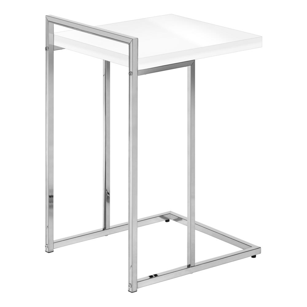 Cassiopeia - Accent Table C-shaped End Side Snack Living Room Bedroom Glossy