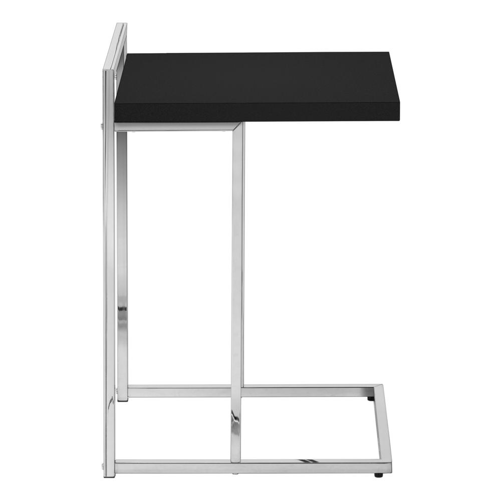 Romina - Accent Table C-shaped End Side Snack Living Room Bedroom Black