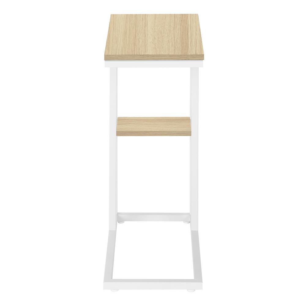 Rikke - Accent Table C-shaped End Side Snack Living Room Bedroom Natural