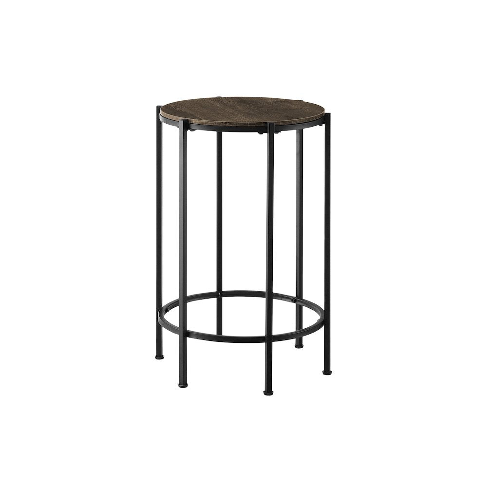 Melle - Accent Table End Round Side Table Small Lamp Living Room