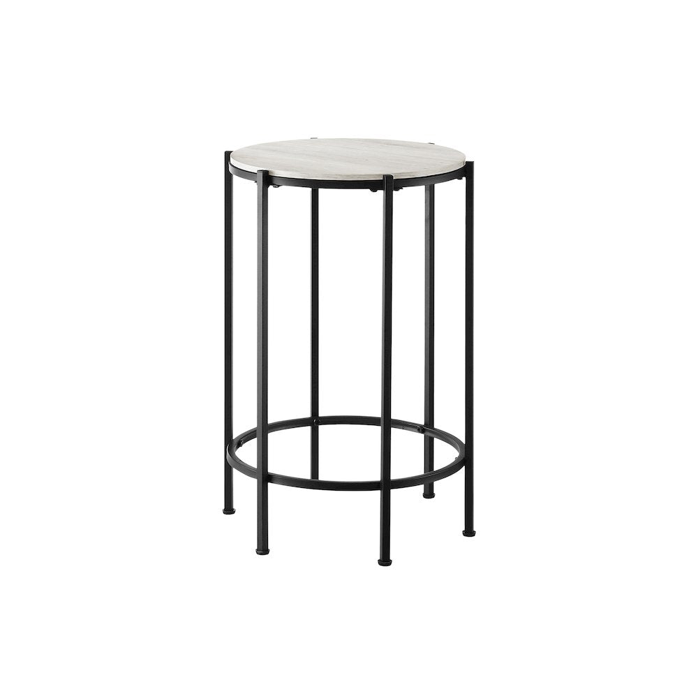 Cormier - Accent Table End Round Side Table Small Lamp Living Room