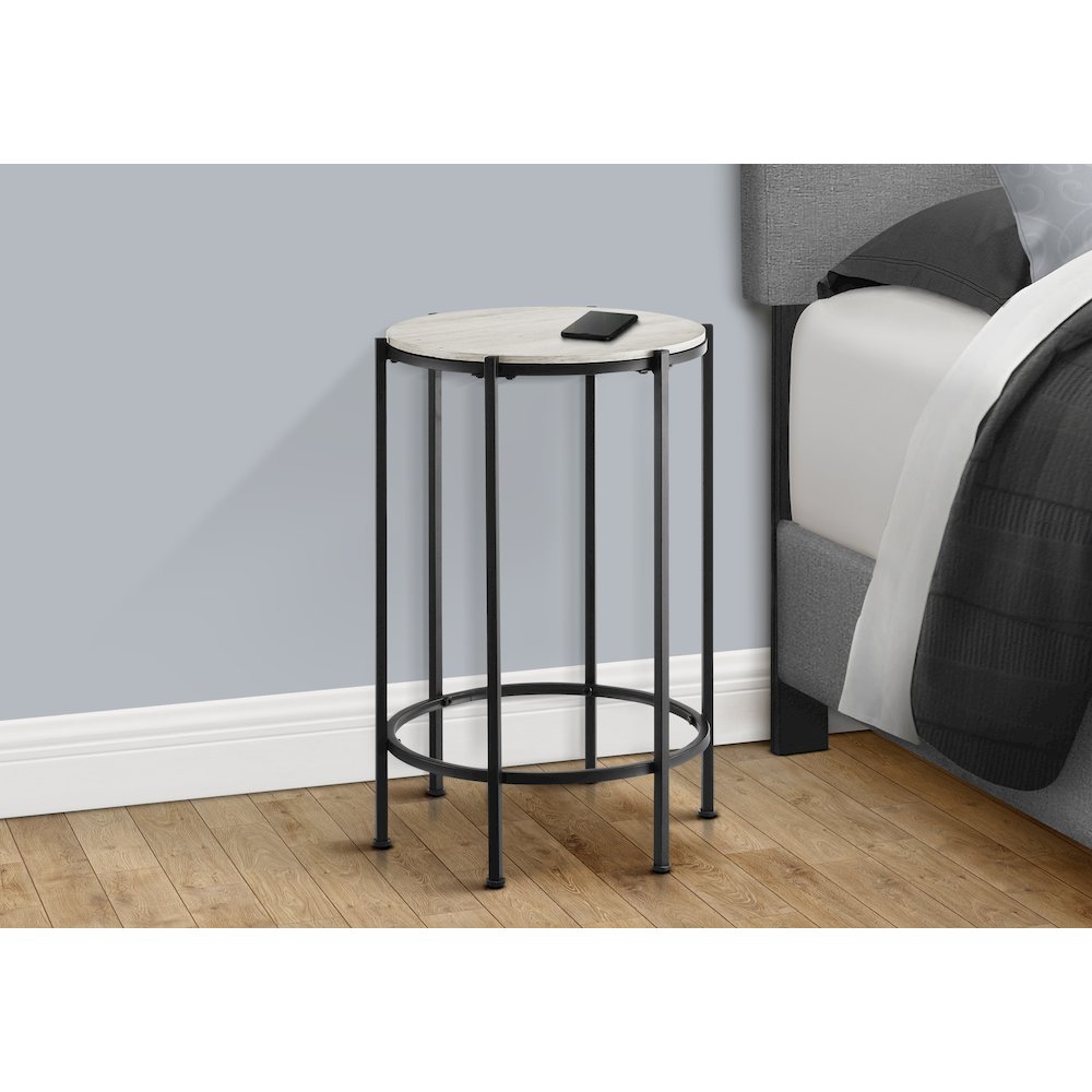 Cormier - Accent Table End Round Side Table Small Lamp Living Room