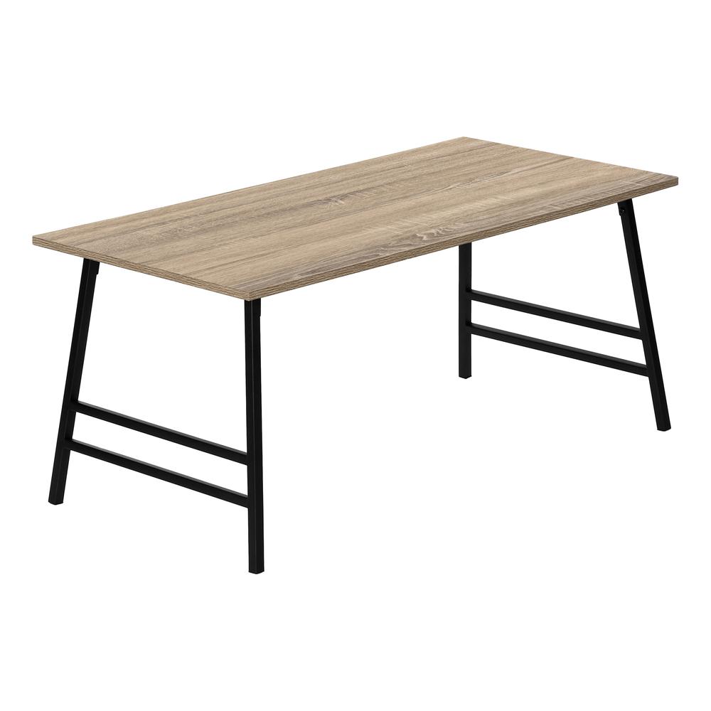 Claverie - Coffee Table Accent Cocktail Rectangular Living Room 40"L Brown Laminate