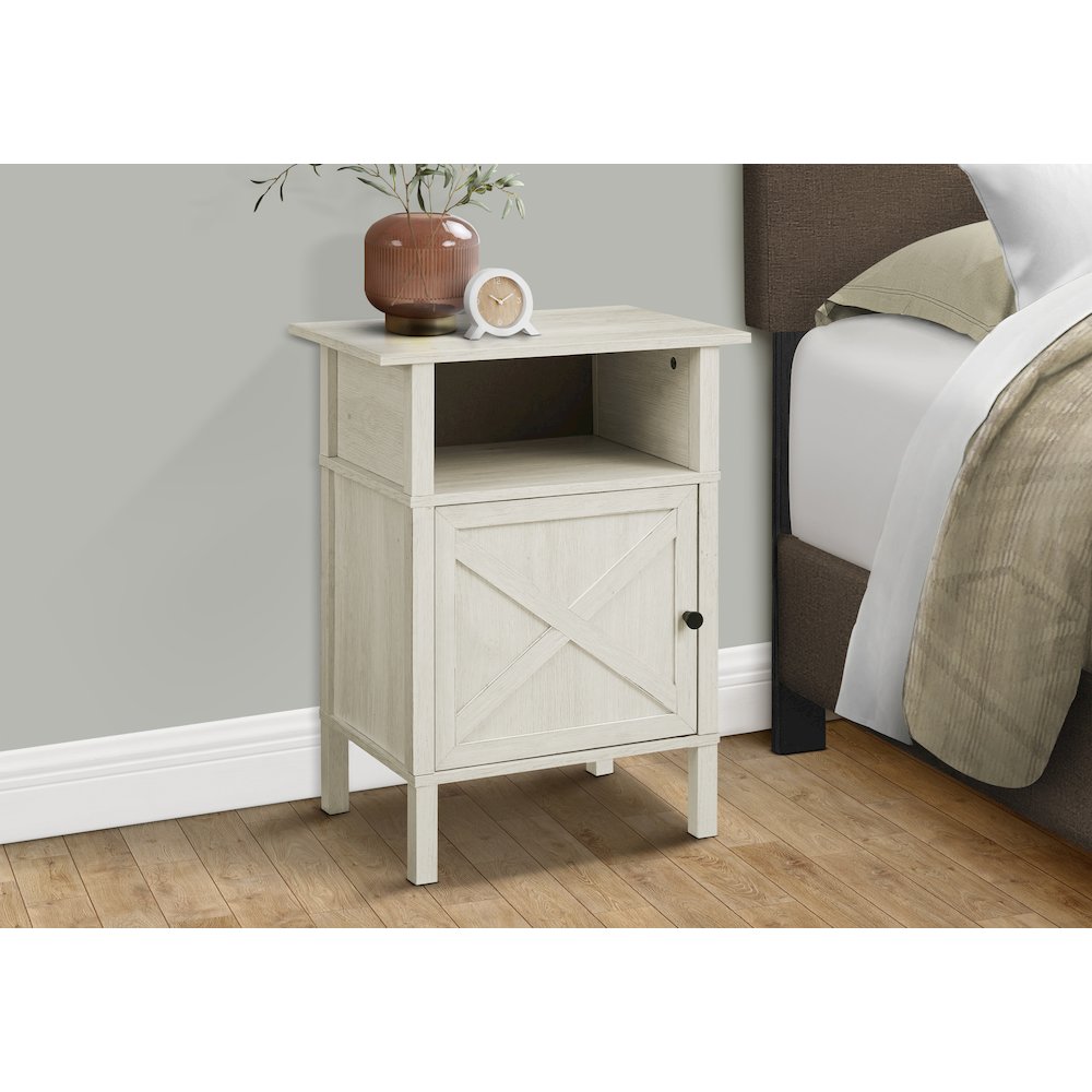 Lissette - Accent Table Side Table End Living Room Small Storage Washed
