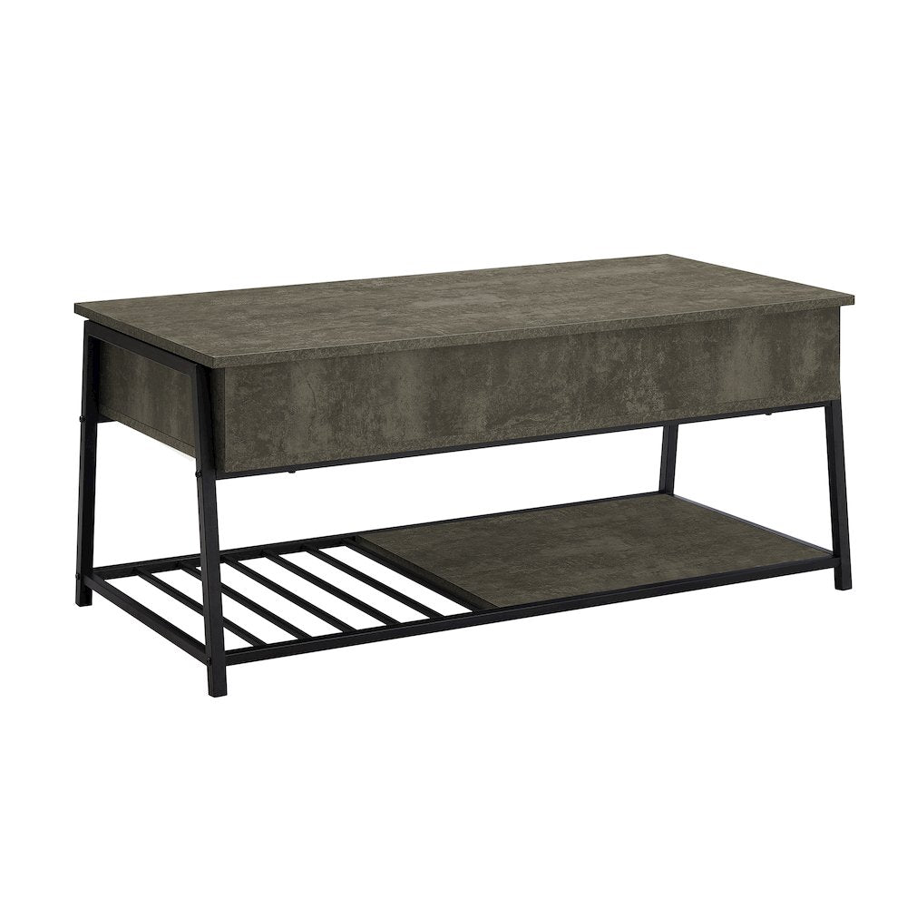 Palina - Coffee Table 42" L Cocktail Lift-top Rectangular Storage Living Room