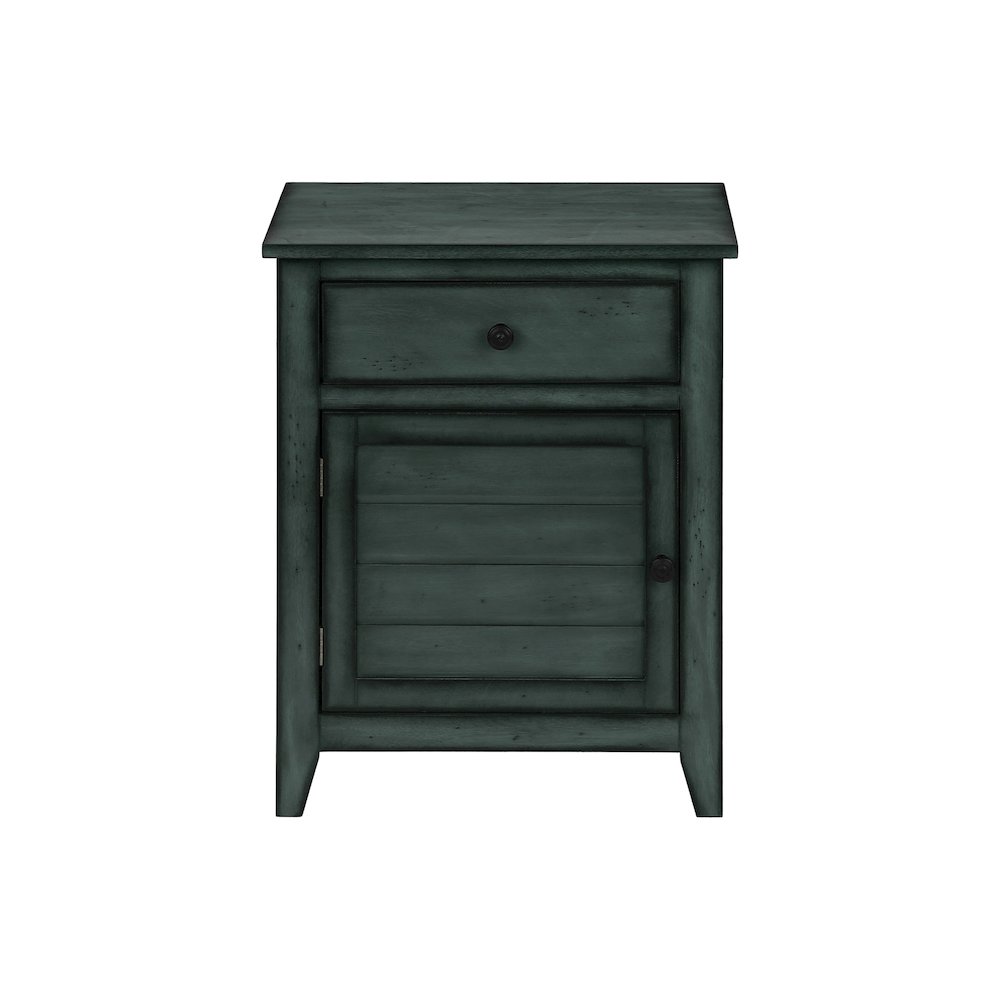 Clemence - Accent Table Nightstand Storage Drawer End Side Table Bedroom Lamp