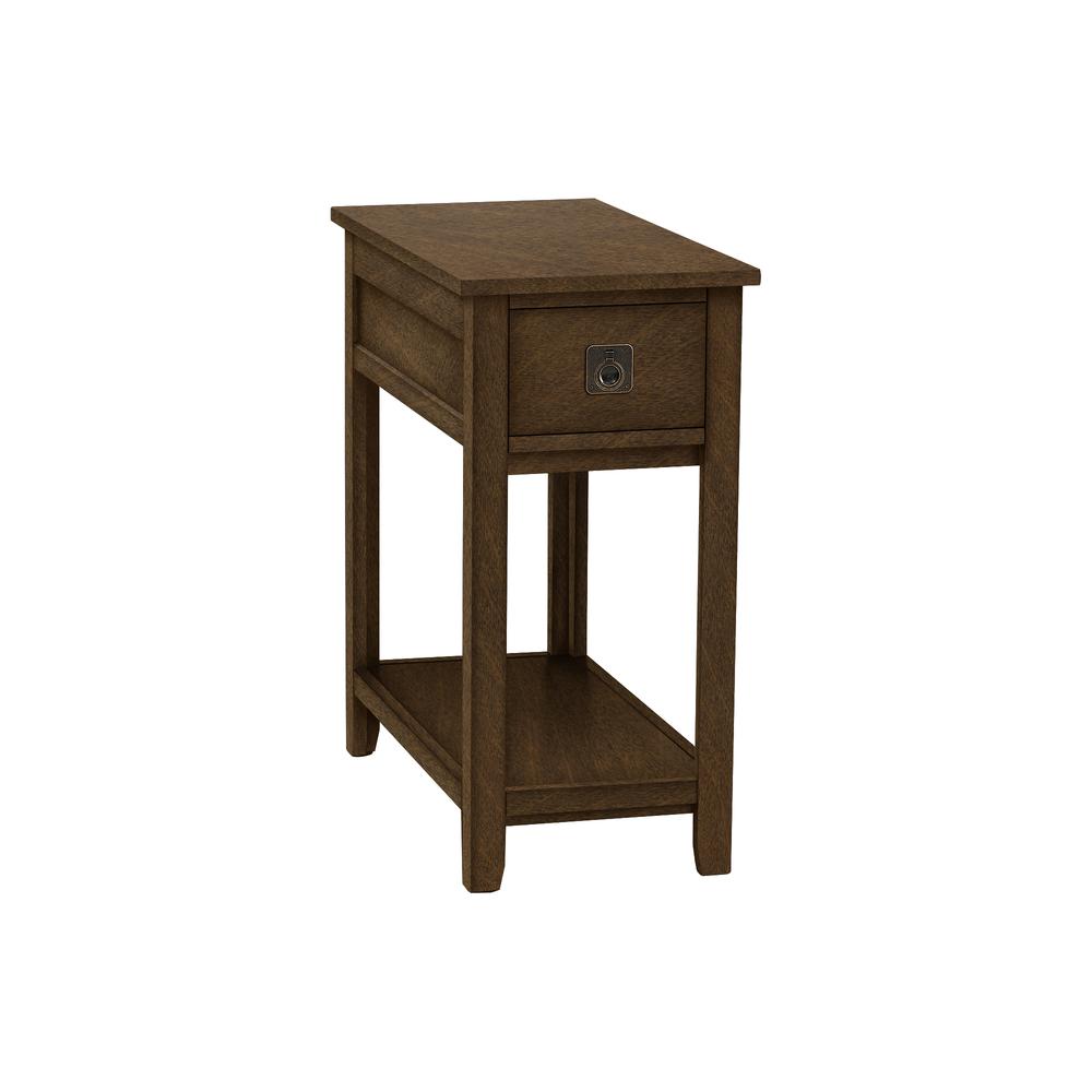 Renata - Accent Table End Side Table Nightstand Bedroom Narrow Storage Drawer