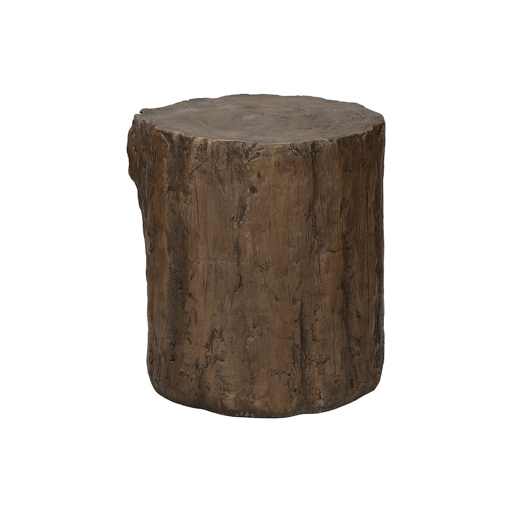 Germaine - Accent Table 25"H Indoor Or Outdoor Drum End Nightstand Round