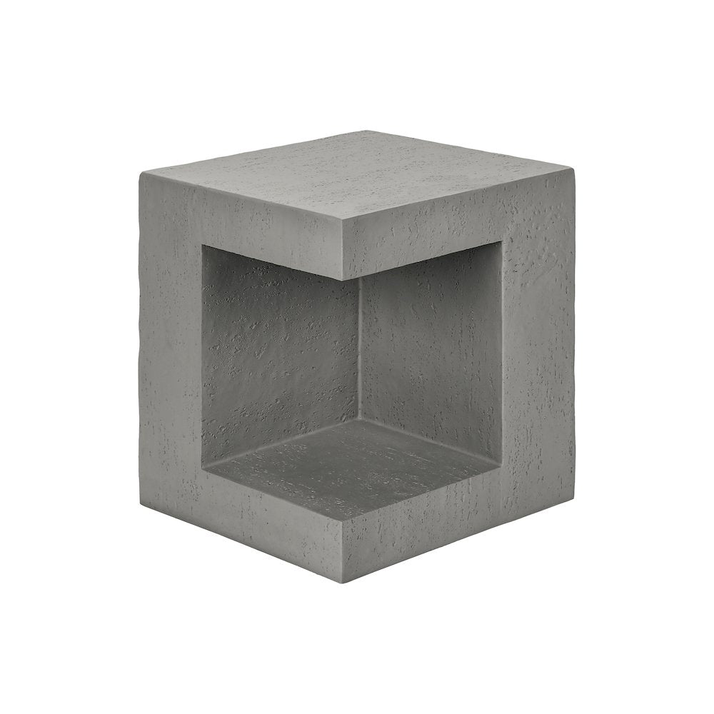 Dilan - Accent Table 25"H Indoor Or Outdoor Side Table Nightstand End