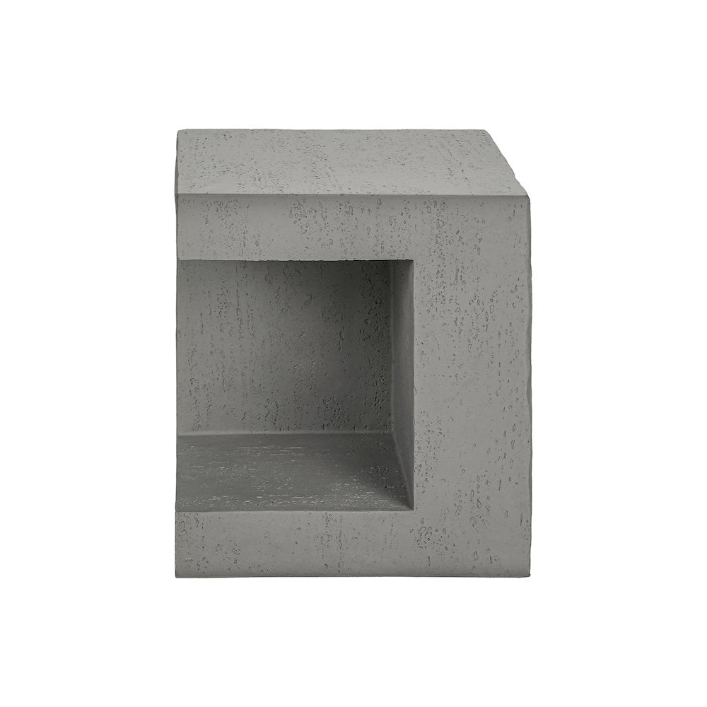 Dilan - Accent Table 25"H Indoor Or Outdoor Side Table Nightstand End