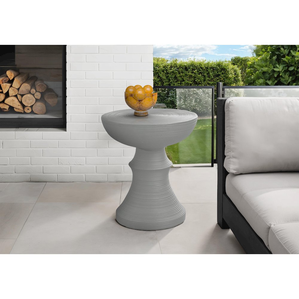 Laure - Accent Table 25"H Indoor Or Outdoor Side Table End Bedroom