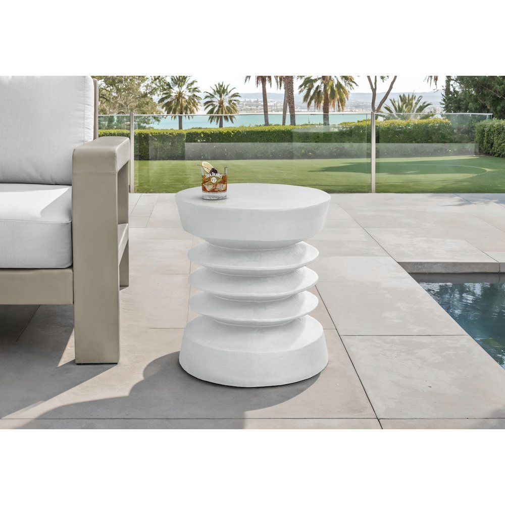 Annalisa - Accent Table 25"H Indoor Or Outdoor Side Table End Bedroom