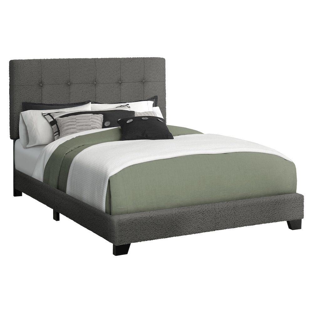 Lindsey - Bed Full Size Bedroom Upholstered Frame Only Transitional