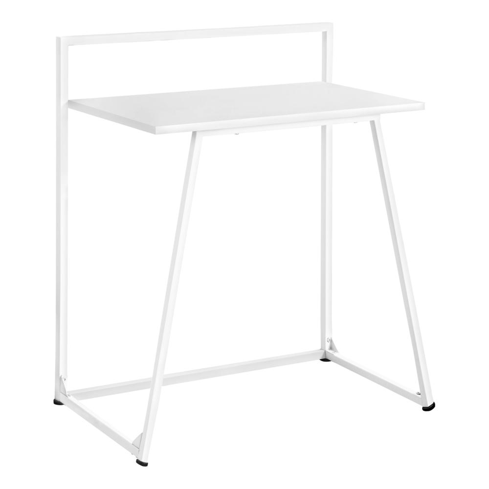 Elira - Computer Desk Home Office Laptop 30"L Work White Laminate White