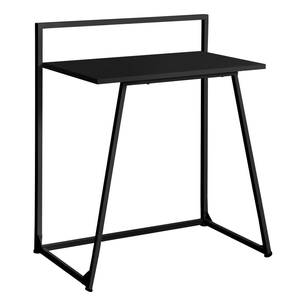 Ancel - COMPUTER DESK - 30"L / JUVENILE BLACK / BLACK METAL
