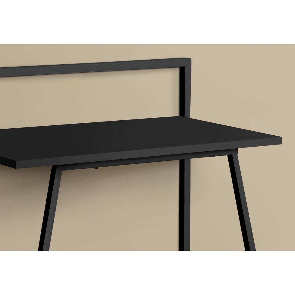 Ancel - COMPUTER DESK - 30"L / JUVENILE BLACK / BLACK METAL