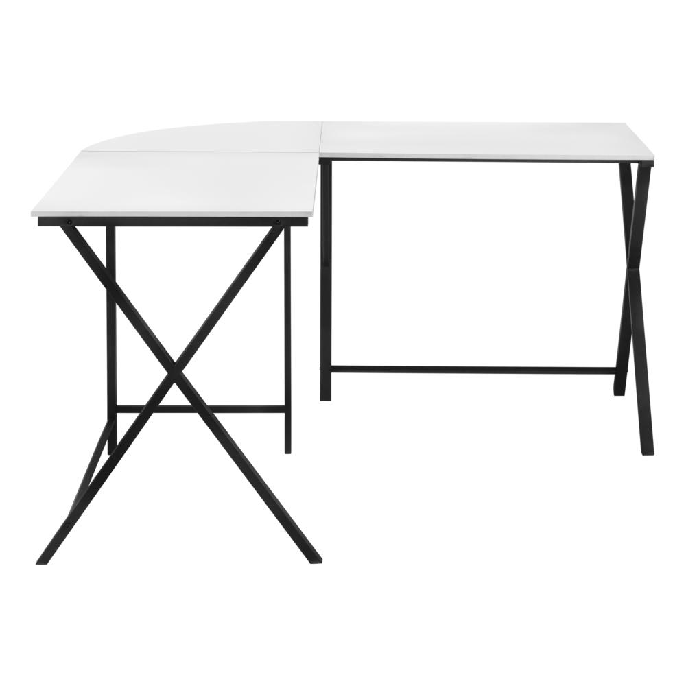 Janette - Computer Desk Home Office Corner 55"L L Shape Work Laptop