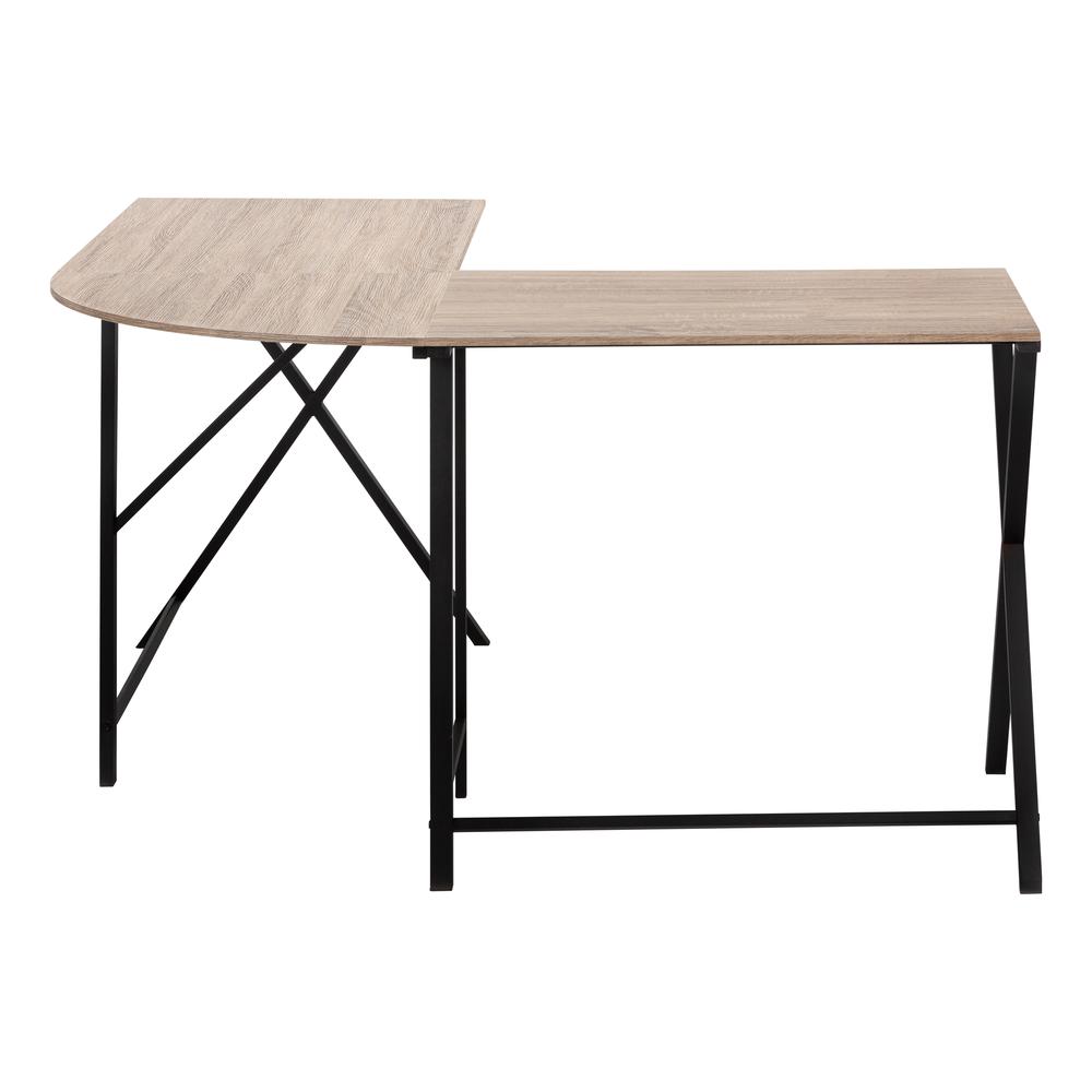 Bennett - Computer Desk Home Office Corner 55"L L Shape Work Laptop