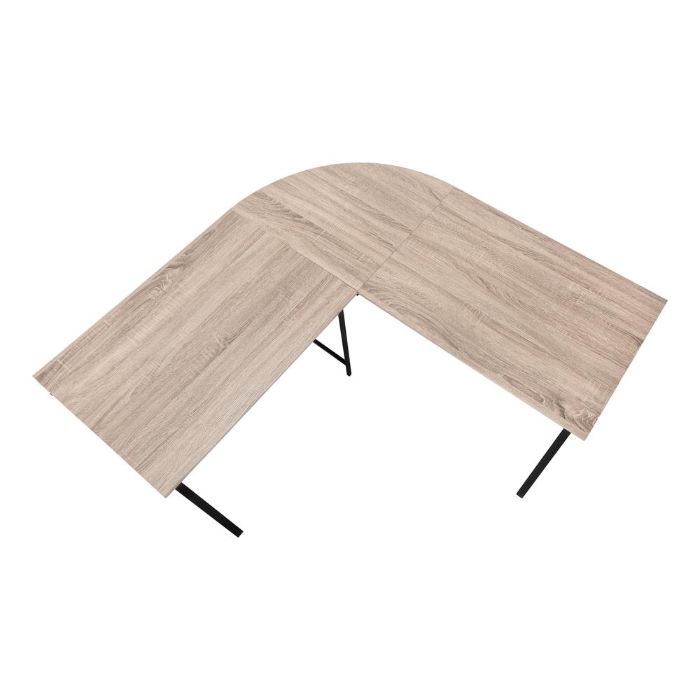 Bennett - Computer Desk Home Office Corner 55"L L Shape Work Laptop