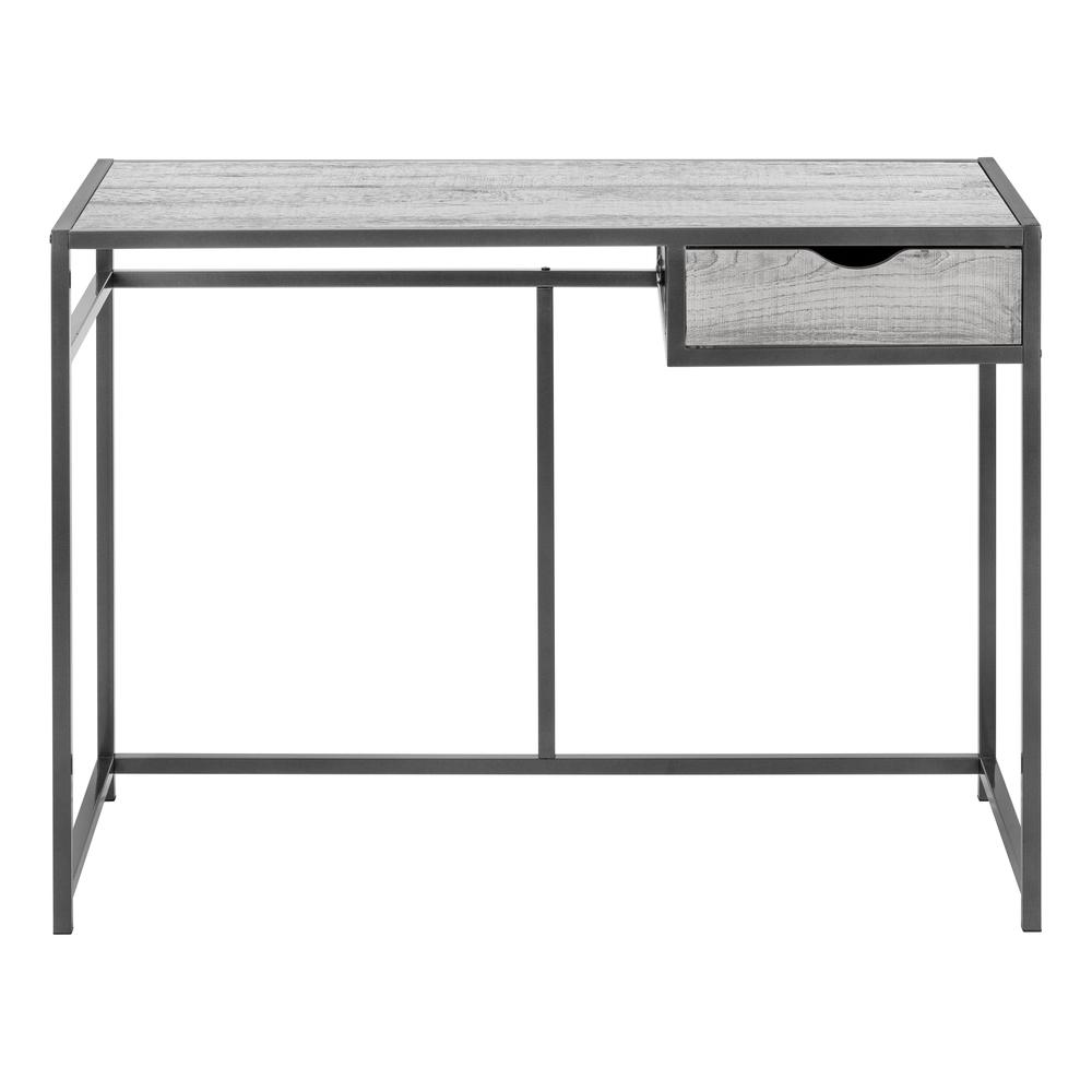 Kasia - Computer Desk Home Office Laptop Storage Drawer 42"L Work Grey