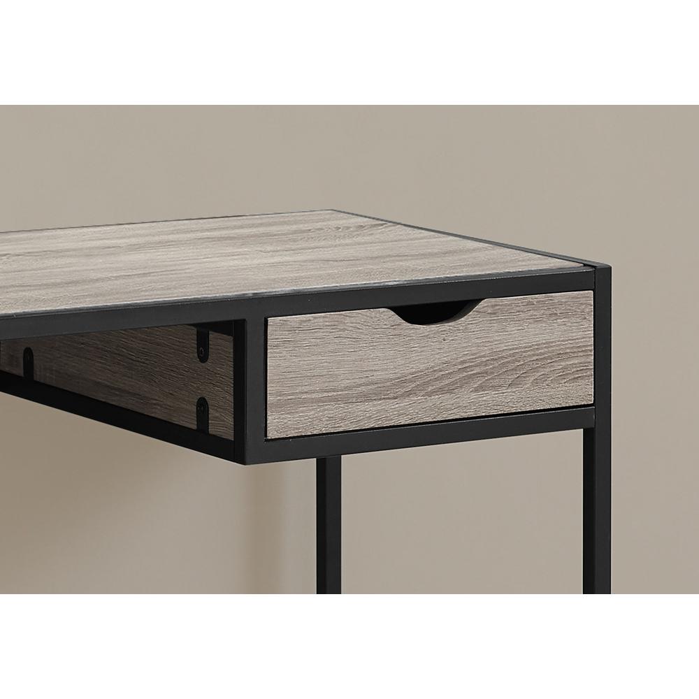 Palma - Computer Desk Home Office Laptop Storage Drawer 42"L Work Brown