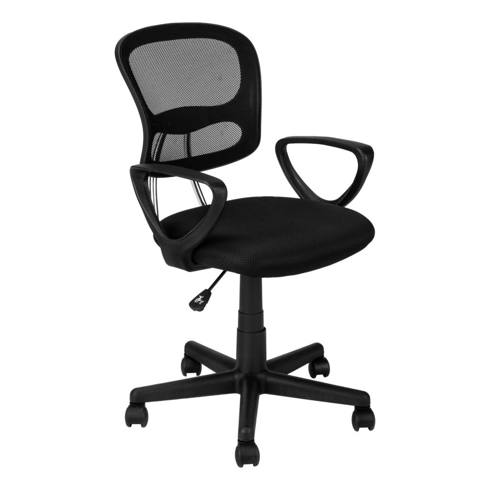 Kailyn - Office Chair Adjustable Height Swivel Ergonomic Armrests Computer Desk Work