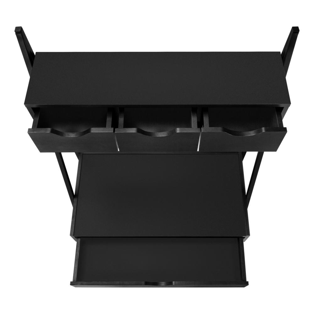 Layan - Computer Desk Home Office Laptop Leaning Storage Drawers 32"L Work