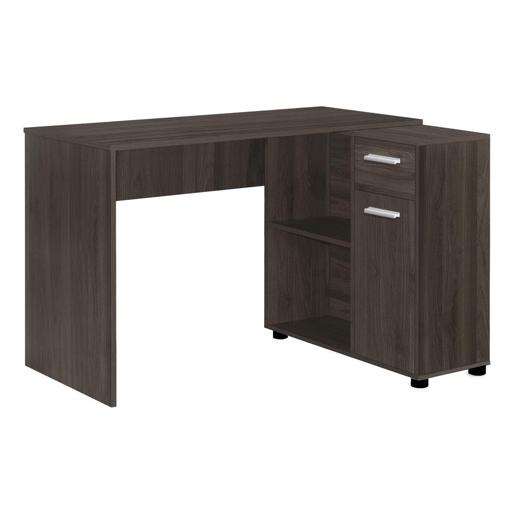 Liese - Computer Desk Home Office Corner Storage Drawers 46"L L Shape