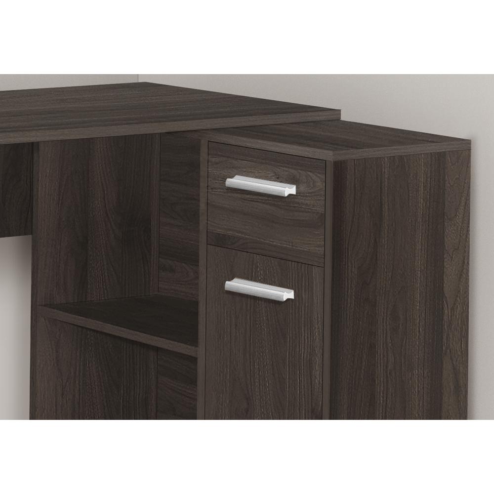 Liese - Computer Desk Home Office Corner Storage Drawers 46"L L Shape