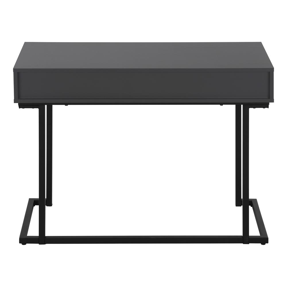 Roldan - Computer Desk Home Office Laptop Storage Drawers 42"L Work Grey