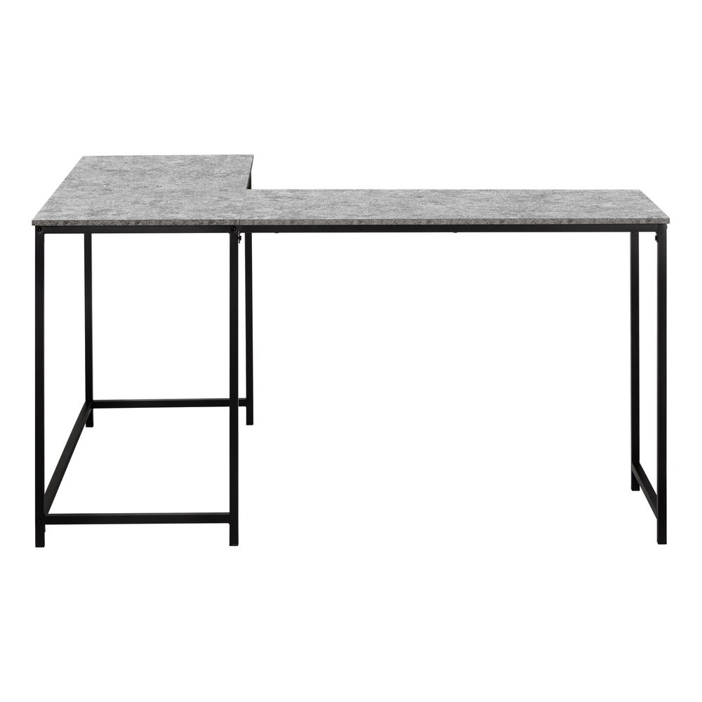 Reba - Computer Desk Home Office Corner 58"L L Shape Work Laptop