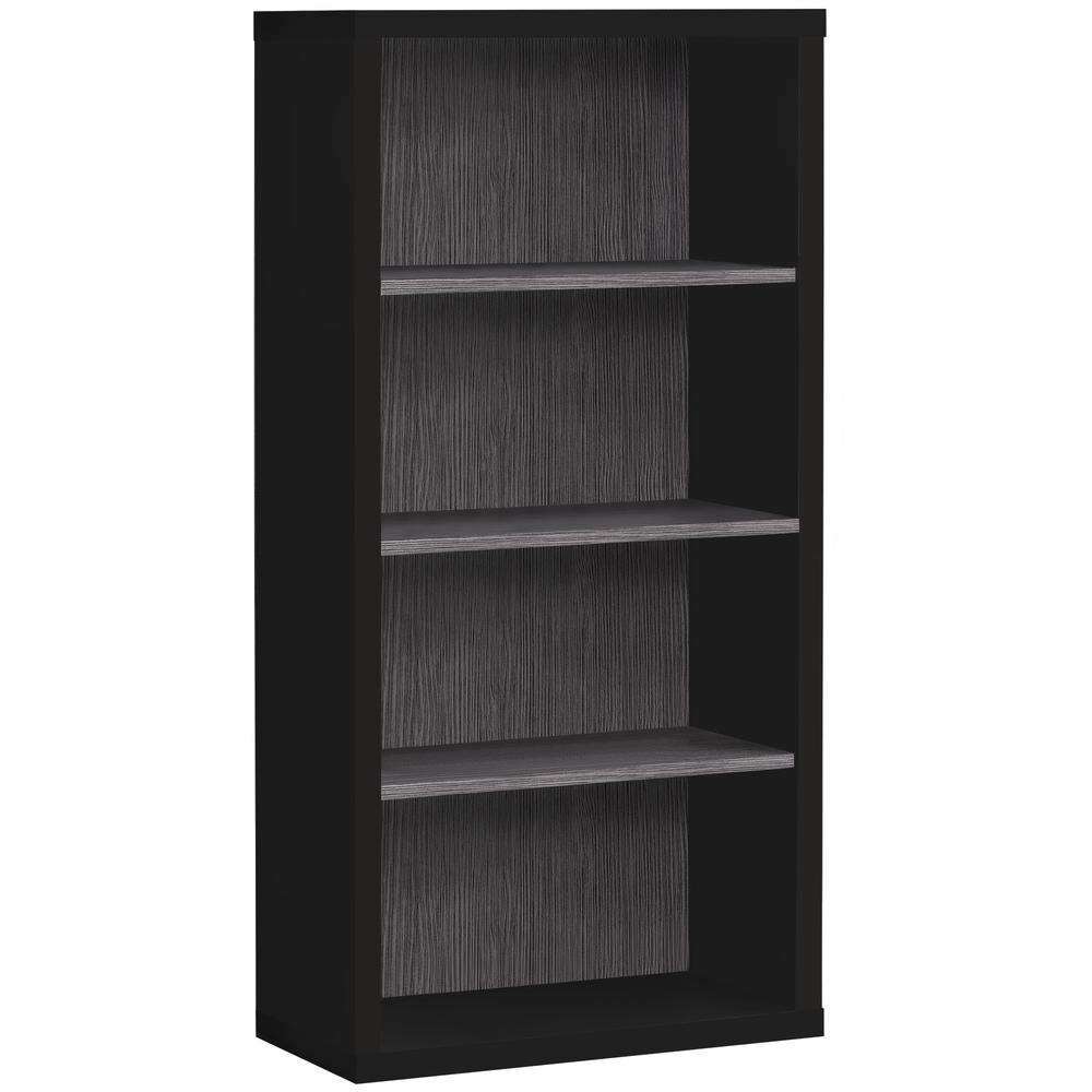 Ewan - Bookshelf Bookcase Etagere 5 Tier 48"H Office Bedroom Black And
